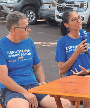 O Revista Interativa recebeu os professoresde educação física
