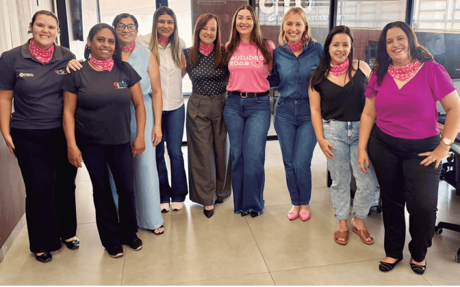 Larissa Mello participou do Jornal da Manhã, em O Diário, e promoveu um bate-papo com as colaboradoras do GMB