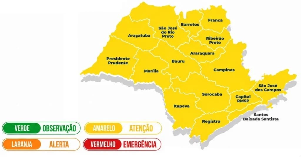 Defesa Civil coloca todo o estado em atenção para chuva