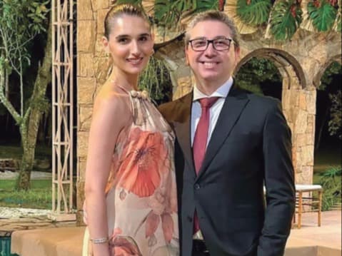 Andreza e Luciano Borges esbanjam harmonia e elegância