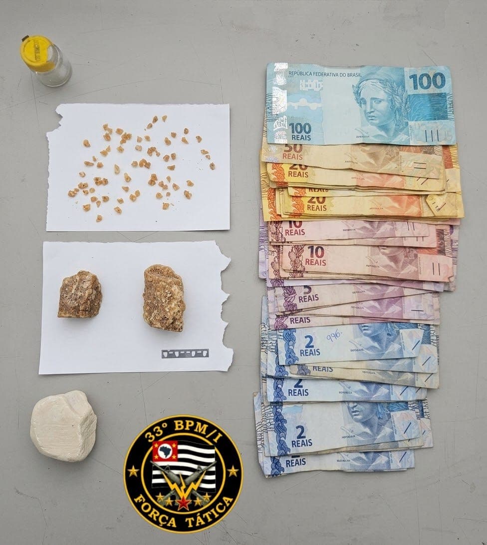 Homem é preso por tráfico de entorpecente no bairro Santana