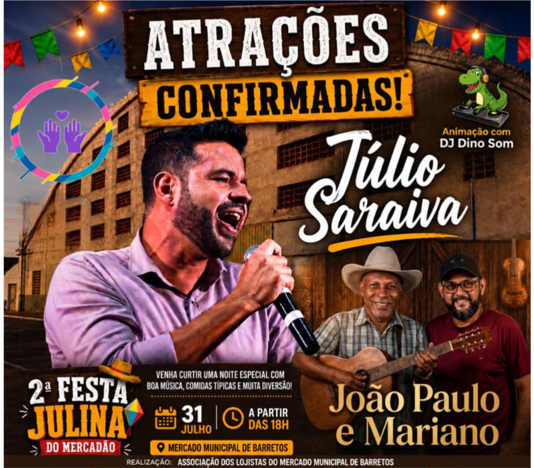 Associação do Mercadão promove nesta sexta a 2ª Festa Julina