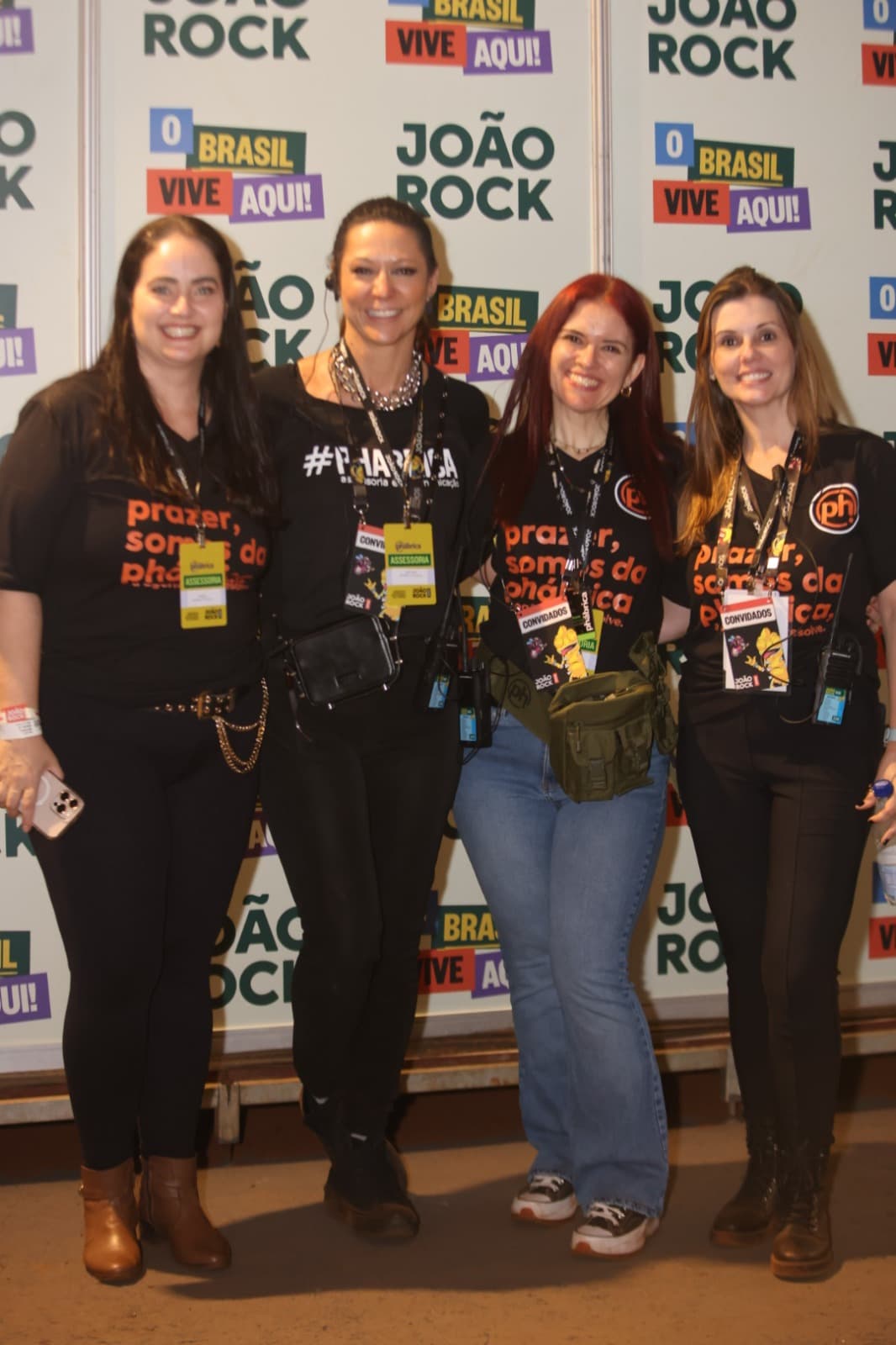 Samia Borges, Joelma Fachini Marques, Mirene Benincasa e Nath Vieira do time da PHÁBRICA DE IDEIAS