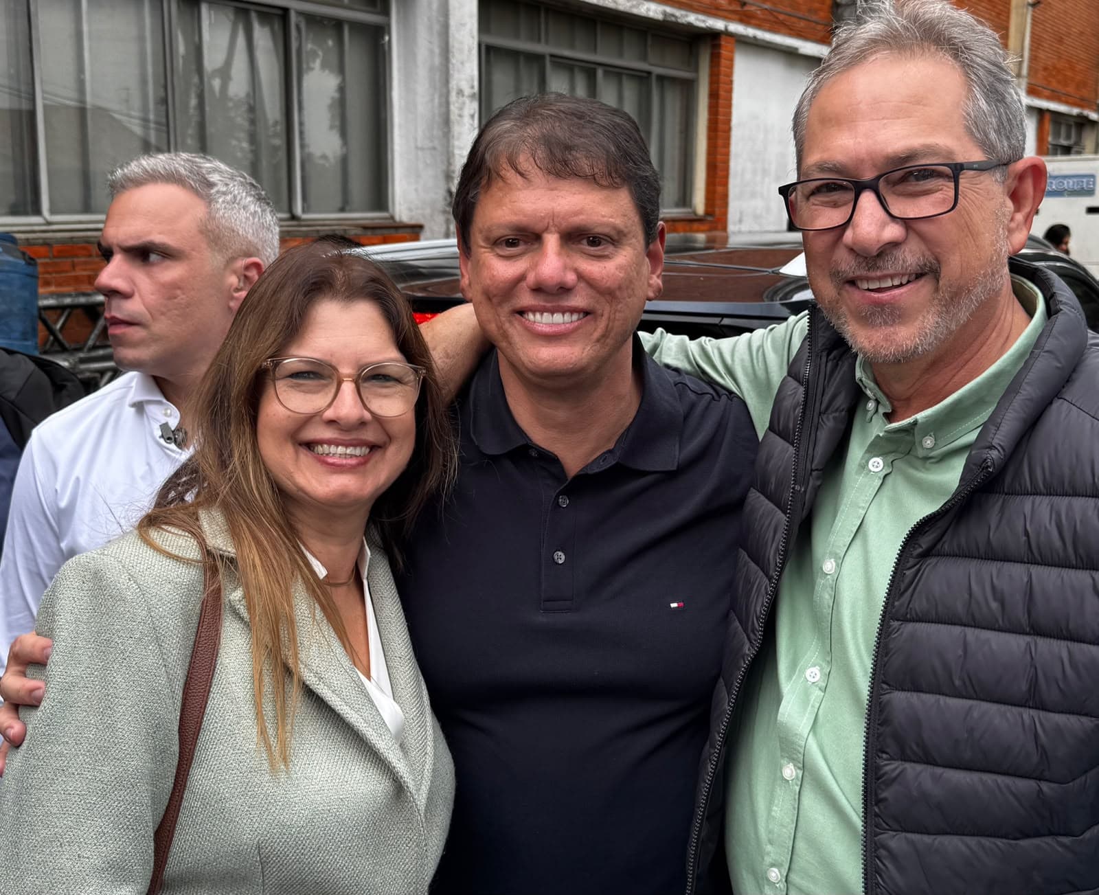 Comitiva barretense participa da convenção que oficializa candidatura de Tarcísio de Freitas