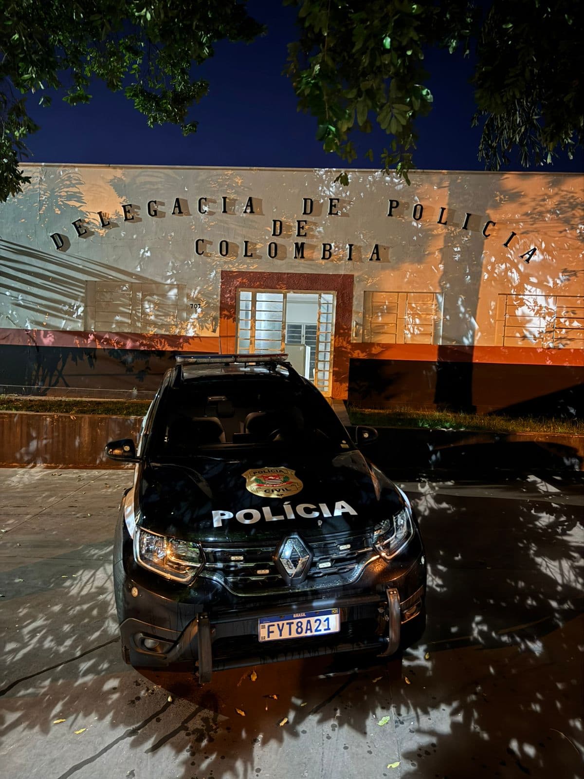 Polícia Civil cumpre prisão temporária de investigado por homicídio em Colômbia