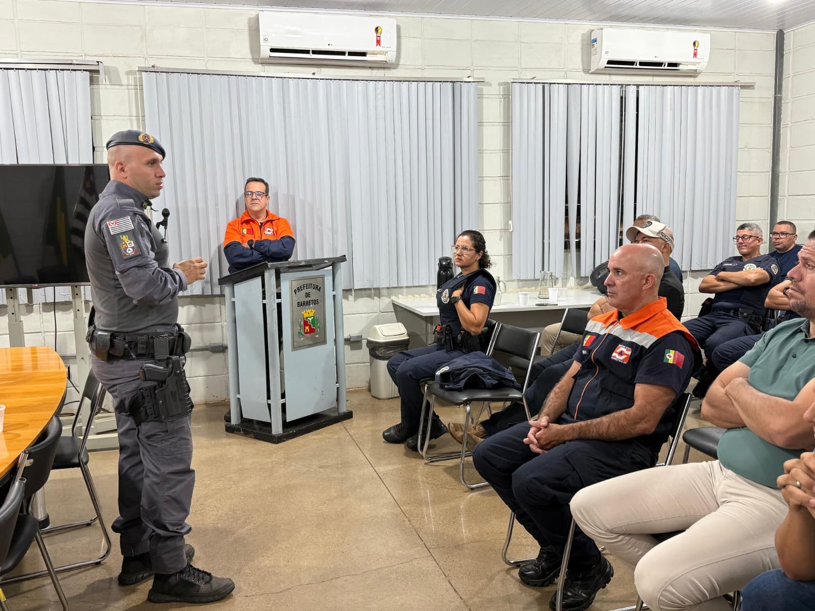 COMPDEC realiza palestra sobre prevenção e atuação em desastres