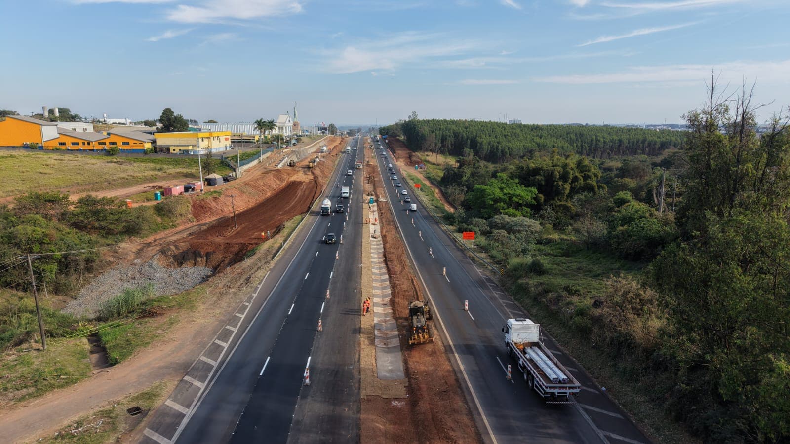 Obras seguem na Faria Lima em Barretos