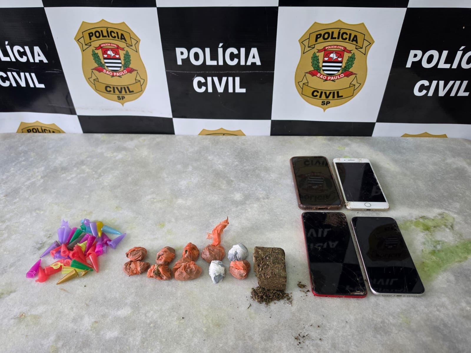 Polícia Civil prende lavador de carros por tráfico de entorpecente